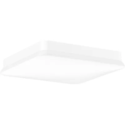 RZB LED Anbauleuchte MONDANA quadra 312757.002 | Decken- & Wandleuchte | 6–19W | 3000–4000K | 3000lm | 38x38cm | IP44
