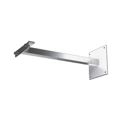 RZB Wandausleger 982058.000 | Lightstream LED Wandhalterung | 500x180x180 mm | Edelstahl | Befestigungssatz
