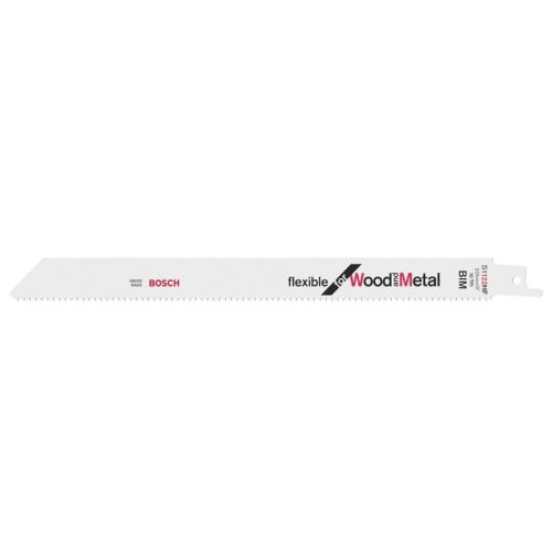 Bild: Säbelsägeblatt S 1122 HF Flexible for Wood and Metal, 25 Stück (Länge 225mm)