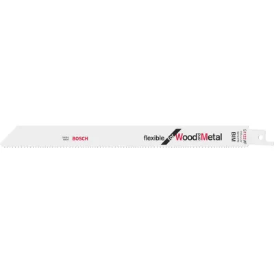 Bosch Säbelsägeblatt S 1122 VF 2608657559 | 225 mm | Bimetall | für Holz, Stahl & NE-Metalle | 25 Stück