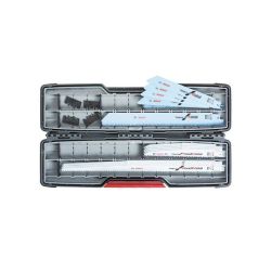 Säbelsägeblatt-Satz Demolition, 16-teilig (in ToughBox, für Holz und Metall)