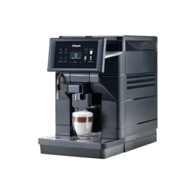 Saeco Kaffeevollautomat Aurora M1 9J0900 | 2,5l Wassertank | 600g Bohnen | Milchsystem | 1900W | schwarz