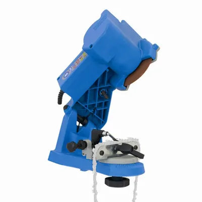 Güde Sägekettenschärfgerät GKS 108 / 94077 | 85W Motor | für alle Sägeketten | Schleifscheibe 108 mm | Metall | Blau