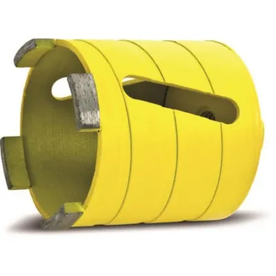 Samedia Diamant-Dosensenker 390013 | TECHNIC DST 68x70 mm M16 | Mauerwerk Kalksandstein | 4 Segmente | Aluminiumfrei