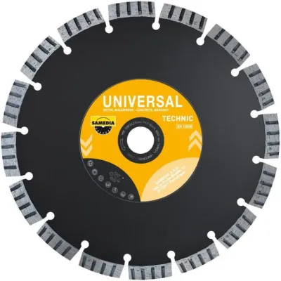 Samedia Diamant-Trennscheibe TECHNIC MSE 150x22,23mm | Universal | Beton, Ziegel | für Winkelschleifer
