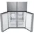 Bild: Samsung French Door Kühlschrank RF48A400EM9/EG | 488l | Twin Cooling+ | No Frost+ | Power Cool & Freeze | Edelstahl Look