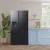 Bild: Samsung Side-by-Side Kühlschrank RS80F64KEFEF | 640l | No Frost+ | Eis- & Wasserspender | Black Steel