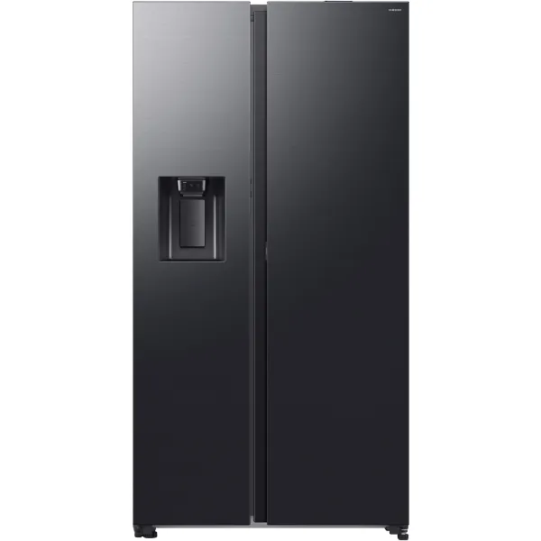 Samsung Side-by-Side Kühlschrank RS80F66KBFEF | 634 l | No Frost+ | Eis- & Wasserspender | Black Steel | schwarz