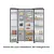 Bild: Samsung Side-by-Side Kühlschrank RS90F66BEFEF | Family Hub | 614 l | AI Voice Control | Eis-/Wasserspender | Black Steel