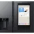Bild: Samsung Side-by-Side Kühlschrank RS90F67BEFEF | Family Hub, 614 l, NoFrost+, AI, Wasserspender, Black Steel (B-Ware)