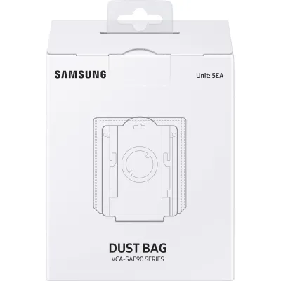 Samsung Staubsaugerbeutel VCA-ADB90/VT für Jet Clean Station | 5 Stück | passend für VCA-SAE903/904 | 2L