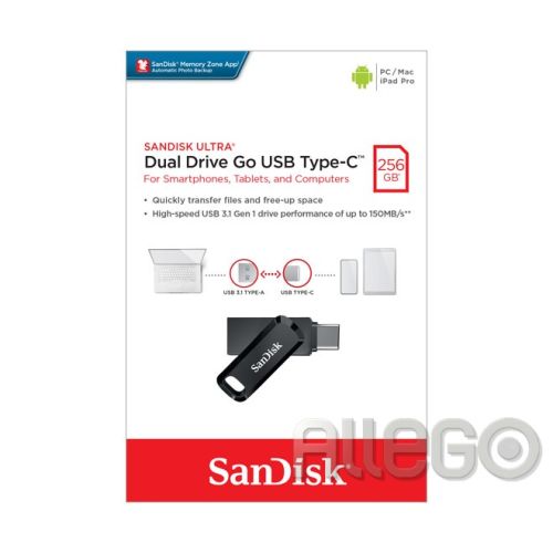 Bild: Sandisk Ultra Dual Drive Go USB Type C 256GB