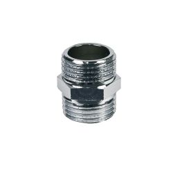 Sanitär-Adapter 1/2" Außengewinde auf 1/2" Außengewinde Doppelnippel 1Stk AG/1/2