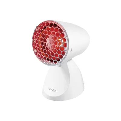 Sanitas Infrarotlampe SIL 06 | 100W Rotlicht | verstellbarer Neigungswinkel | Schutzgitter | 5 Stufen | weiß