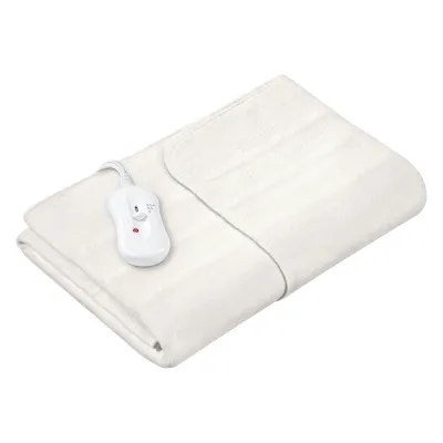 Sanitas Wärmeunterbett SWB 20 / 306.10 | 3 Temperaturstufen beleuchtet | Vlies | 150x80 cm | maschinenwaschbar | beige