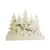 Bild: Star-Max LED-Silhouette Santa mit Schlitten | Weihnachtsdeko Holz | 12 LEDs | Timer | 30x6x24 cm | batteriebetrieben