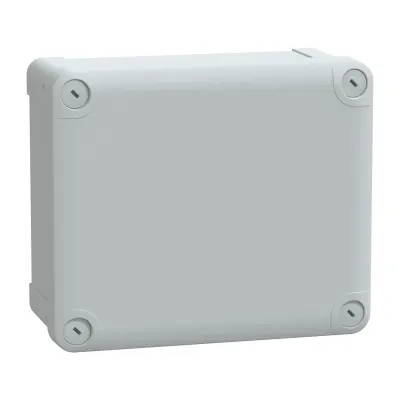 Schneider Electric Industriegehäuse NSYTBP19168 | IP66 IK08 | 192x164x87 mm | Polycarbonat | Aufputz | RAL7035 Grau