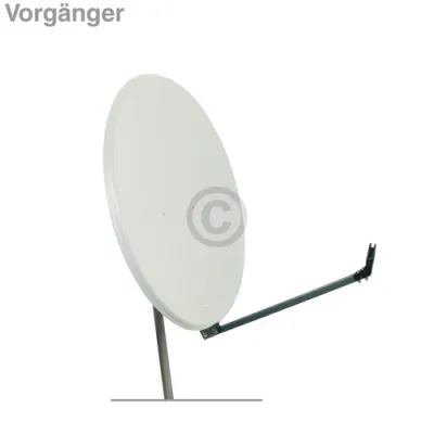 SAT-Antenne 65cm lichtgrau