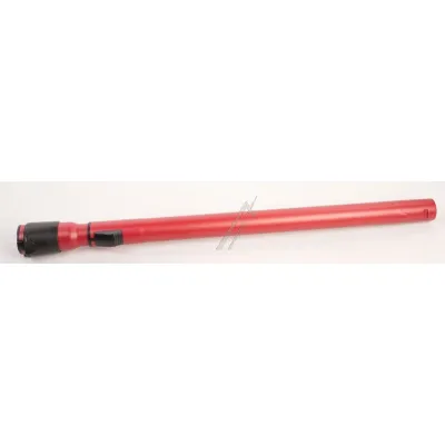Saugrohr für Staubsauger Bosch Siemens 17009014 rot, Schiebetaste, Klickverbindu