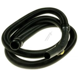 Saugschlauch mit Krümmer C-DN 32 (schwarz, 2,5 Meter)