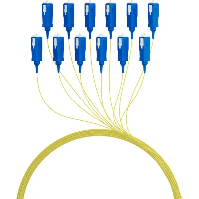 EFB Elektronik LWL-Pigtail SC | O1023.2 | Singlemode OS2 | 2m | Kompaktader | 9/125µm | Stecker separat | gelb