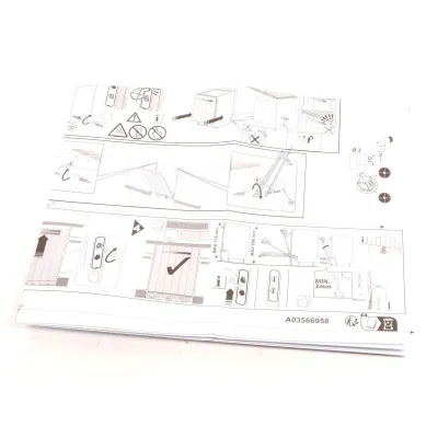Schablone Einbau für Geschirrspüler Electrolux Aeg 140035669583 Einbauhilfe