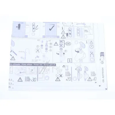 Schablone für Geschirrspüler AEG 140237833243 Template S-D