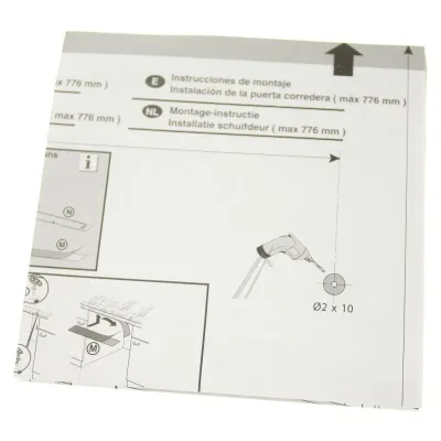 Schablone, Integrierbar, ESL4570 (140040339057)