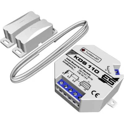 Schabus Kabel-Abluftsteuerung KDS 110 | 230V AC | DIBt-zugelassen | Magnetschalter | 6m Kabel | Zubehör Dunstabzugshaube