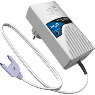 Schabus Wassermelder SHT 240 | Wasser Leckage Detektor für Steckdose | akustischer Alarm | 230V | Sensor 2,8m | weiß