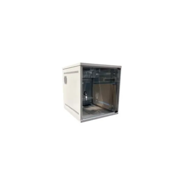 SCHÄFER Netzwerkschrank NT Box 15HE 7315400 | 19 Zoll Wandgehäuse | B570xH750xT400 mm | Stahl | IP20 | grau RAL7035