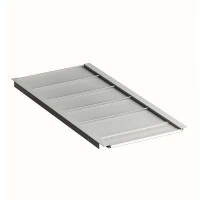 SCHÄFER PX BA18 Bodenmodul B704060600 | Rackboden 600 mm | Stahlblech verzinkt | Kabeleinführung Bürstenleiste