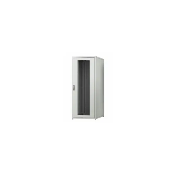 SCHÄFER PX Netzwerkschrank B75612061222 | 19 Zoll 25HE | 600x1200x600mm | IP20 | 750kg | Stahl | Lichtgrau RAL 7035