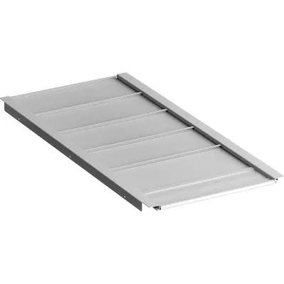 SCHÄFER Bodenblech B704061000 PX BA18 | Rackbodenabdeckung 1000 mm | Kabelzuführung | Stahlblech verzinkt | Zink