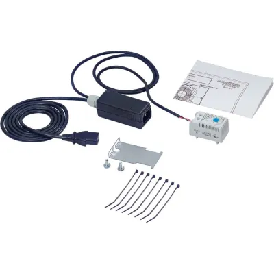 Schäfer IT-Systems Thermostat 6763000 | Lüftersteuerung 230V 6A | Temperaturregelung 0–60°C | IP30 | vorverdrahtet