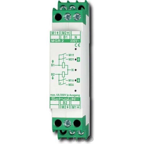 Bild: Schalk Motor-Gruppen-Relais f. 2 Motoren, 230VAC MGR 2