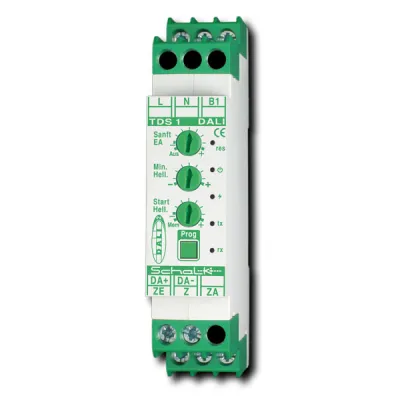 Schalk Tastdimm-Steuergerät TDS 1 DALI | Lichtsteuerung 230V AC | DALI-2 zertifiziert | integriertes Netzteil | 70mA
