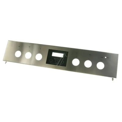 Schalterblende für Ofen Whirlpool 488000628765 Frontblende, weiß