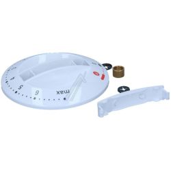 Schaltknopf-Umbausatz für DeLonghi Küchenmaschine KW651445 weiß