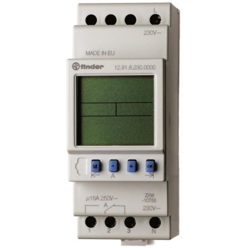 Bild: Schaltuhr digi 196-253VAC 1kan Wechs 52584h REG