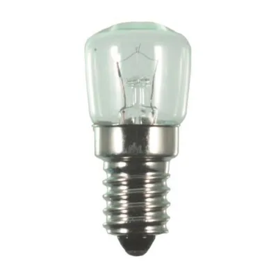 Scharnberger+Hasenbein Backofenlampe 29923 | E14 230V 25W | 22x48mm | klar | bis 300°C | Kühlschrank geeignet