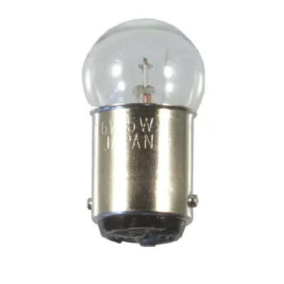 Scharnberger & Hasenbein Bahnlampe 40978 | BA15d Sockel | 28V 5W | Kugelform 18x35mm | stoßfest | klar