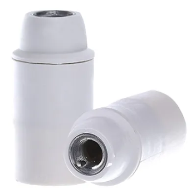 Scharnberg Fassung E14 ISO glatt ws 88319