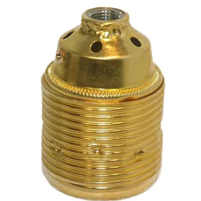 Scharnberg Fassung E27 vermessingt 88340