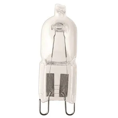 Scharnberger+Hasenbein Halogen Backofenlampe 29994 | G9 230V 40W | 14x43mm Röhre | bis 300°C | 490lm | 2700K | Glas Klar