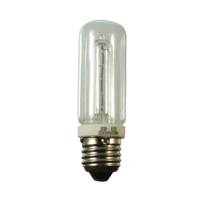 Scharnberger + Hasenbein Halogenlampe JDD 12756 | 150W E27 | 2700K | klar | 105mm | dimmbar | Ersatz Kühlschrank