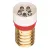 Bild: Scharnberg LED-Lampe 16x35mm E14 230VAC/DC rot 35750
