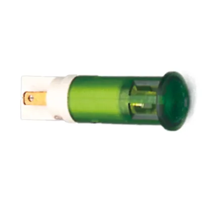 Scharnberg LED-Signalleuchte rund 10mm 12-14VDC rot 33295