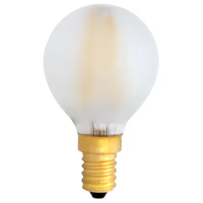 Scharnberger+Hasenbein LED-Tropfenlampe 57786 | E14 | 0,6W | 230V | warmweiß 2400K | 45x70mm | matt | Filament | 50lm