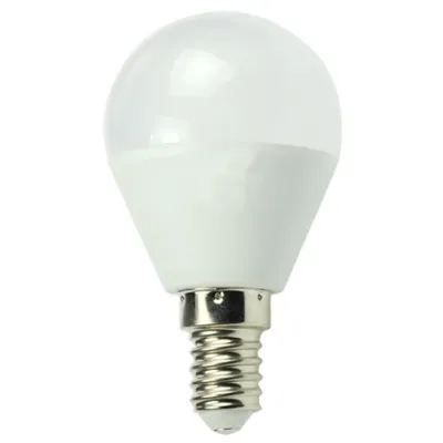 Scharnberger+Hasenbein LED-Tropfenlampe 33293 E14 | 3,7W | 400lm | 6000K | AC/DC 60-269V | mattiert | weiß